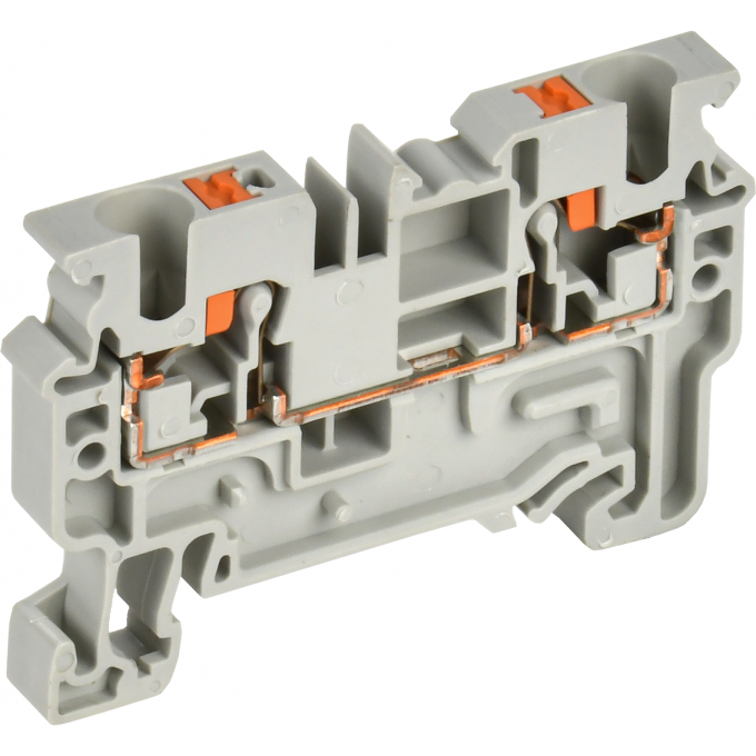 Колодка клеммная IEK CP 4мм2 серая YCT20-00-K03-004