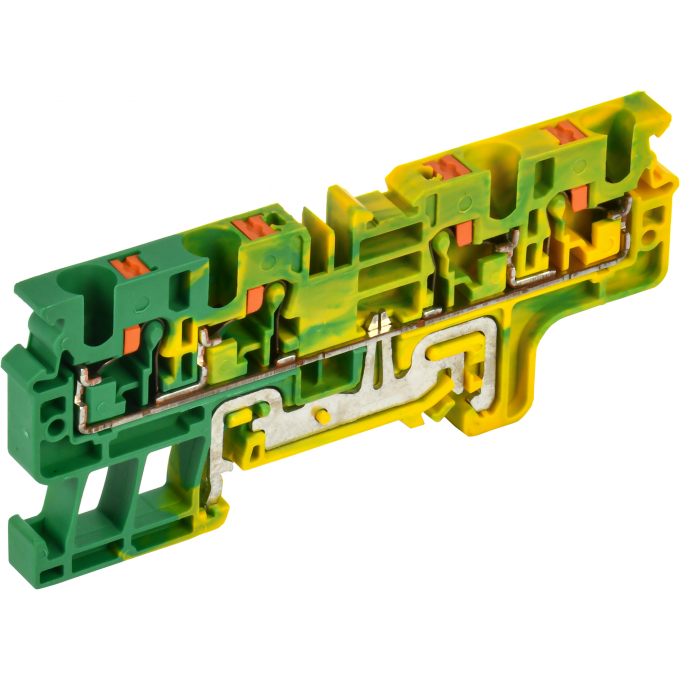 Колодка клеммная IEK CP-MC-PEN земля 4 вывода 4мм2 YCT22-03-4-K52-004