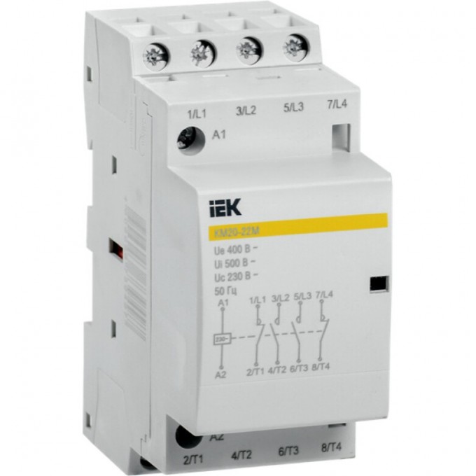 Контактор модульный IEK КМ20-22М AC - MKK11-20-22