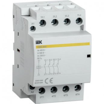 Контактор модульный IEK КМ63-40М AC/DC - MKK21-63-40