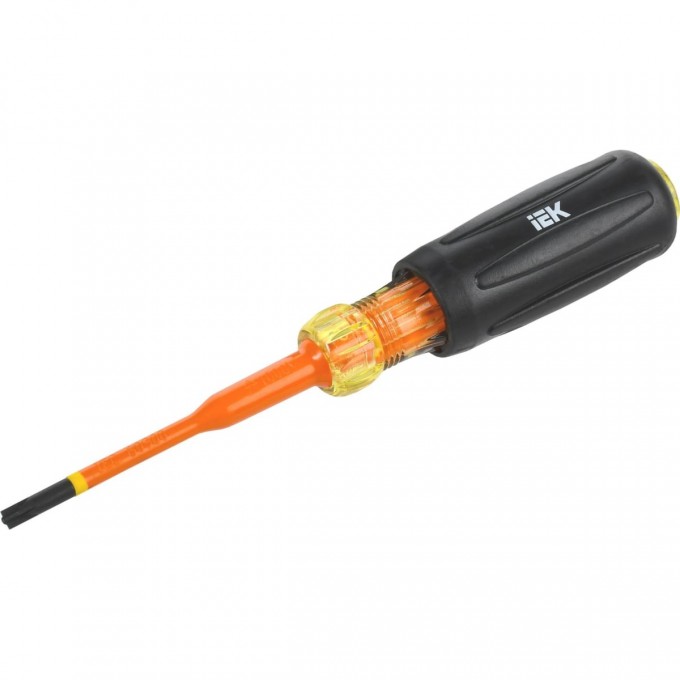 Отвертка диэлектрическая IEK SLIM PZ1х80 Т3 ARMA2L 5 A2L5-SC31-T3-PZ-10-080 A2L5-SC31-T3-PZ-10-180